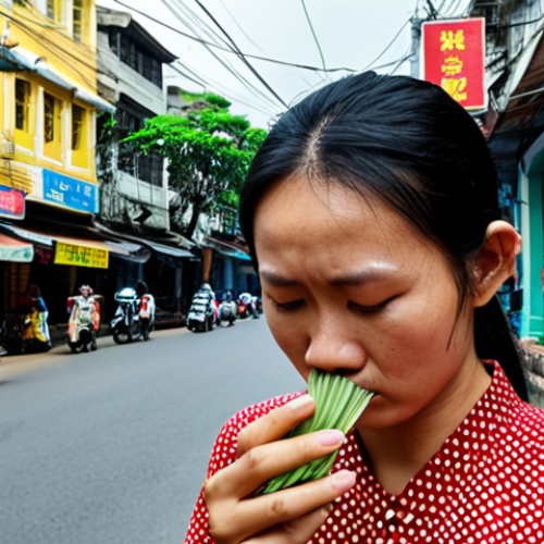 Home 6 Image Prompt 1: The Personal Scent Journey in Ho Chi Minh City**