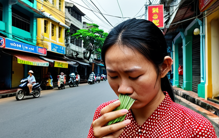 Image Prompt 1: The Personal Scent Journey in Ho Chi Minh City**